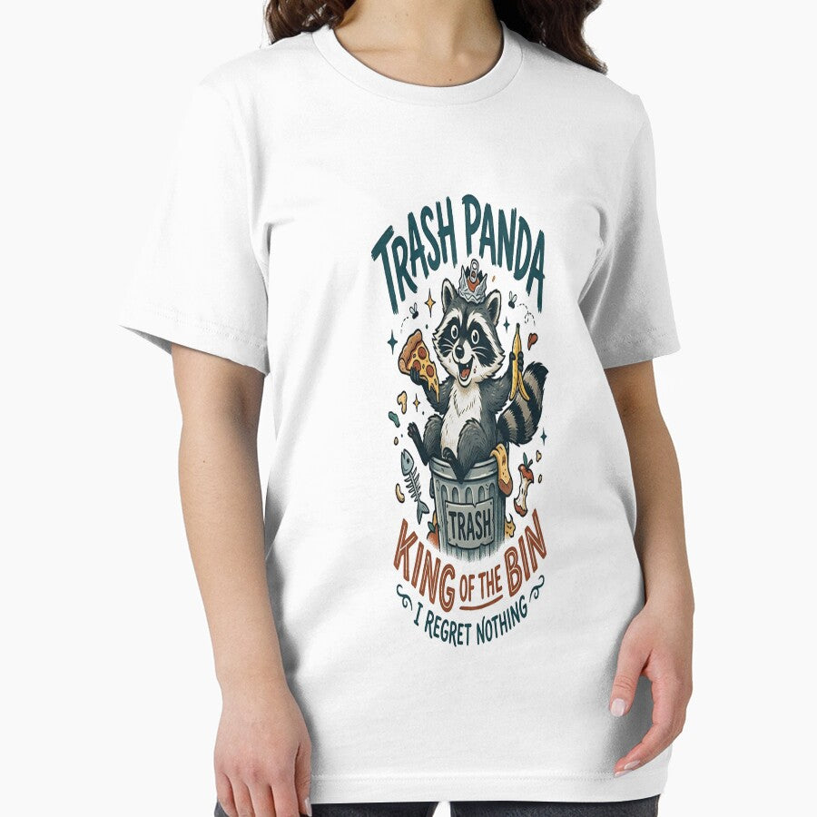 Trash Panda King of the Bin I Regret Nothing Raccoon by Owcomm