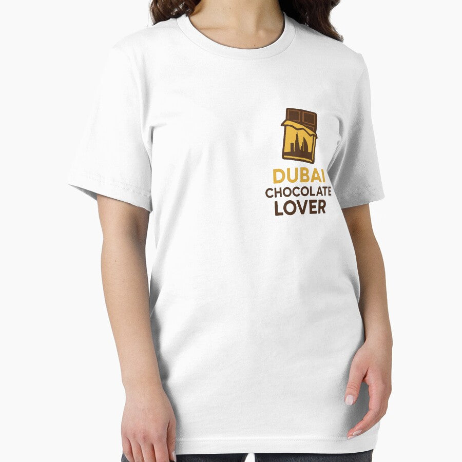 Dubai Chocolate Lover Skyline Bar Dessert Travel Design by RedCircleArt
