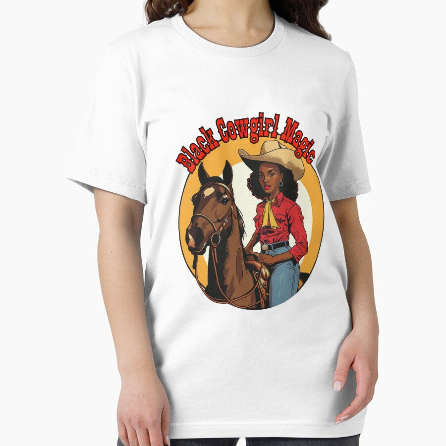 Black Cowgirl Magic (Yellow Scarf) by Seedcap7
