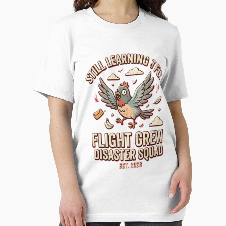 Funny "Still Learning To Fly" Bird Design by Future Fashion 07