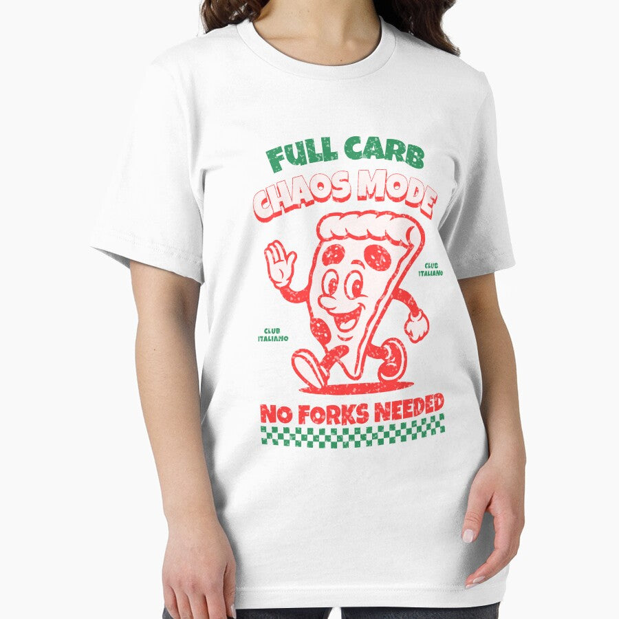 Pizza chaos in retro style by nkhookysun