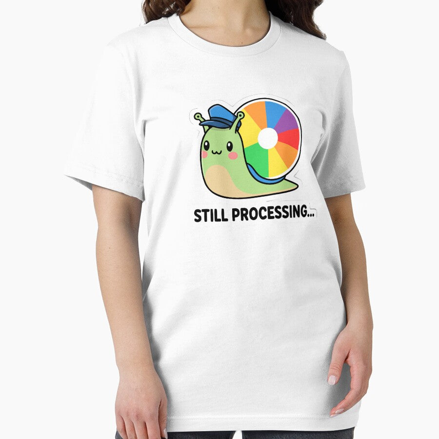Still Processing The Day Slowly, Thoughtful Snail by Crafft Nest