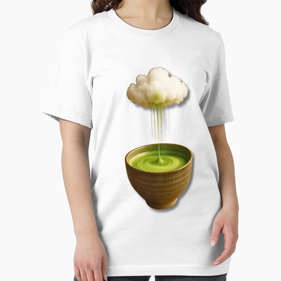 Matcha Cloud – Surreal Green Tea Art Shirt by Kasad