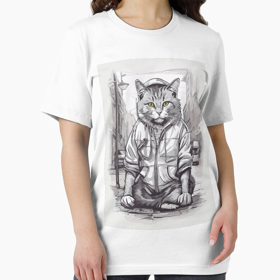 Street Cats T-shirt Design by teedesigndaily