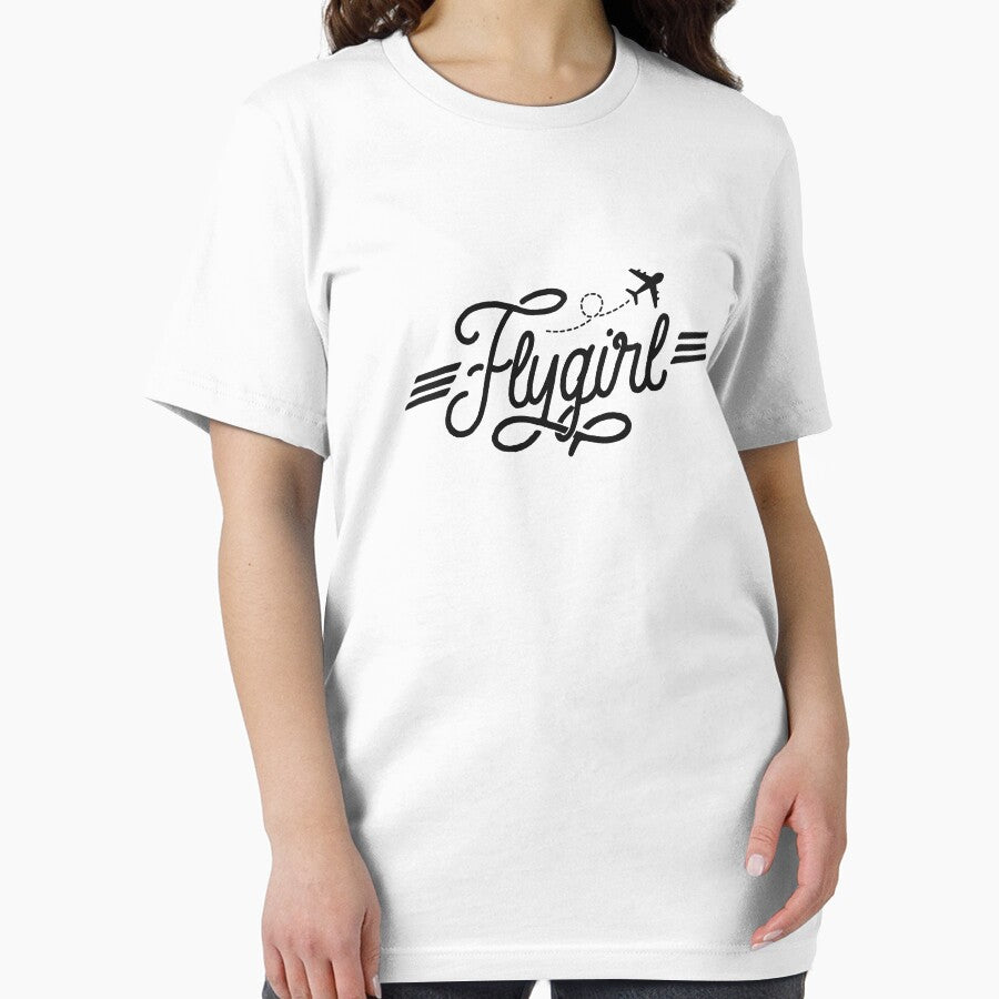 Flygirl Vintage Aviation Shirt Pilot Gift Flight Attendant by 14thFloor