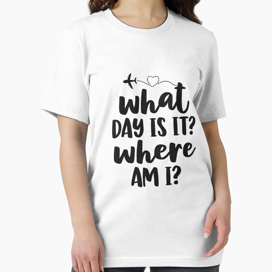 Funny Flight Attendant Gifts Crew What Day Is It Where Am I by 14thFloor