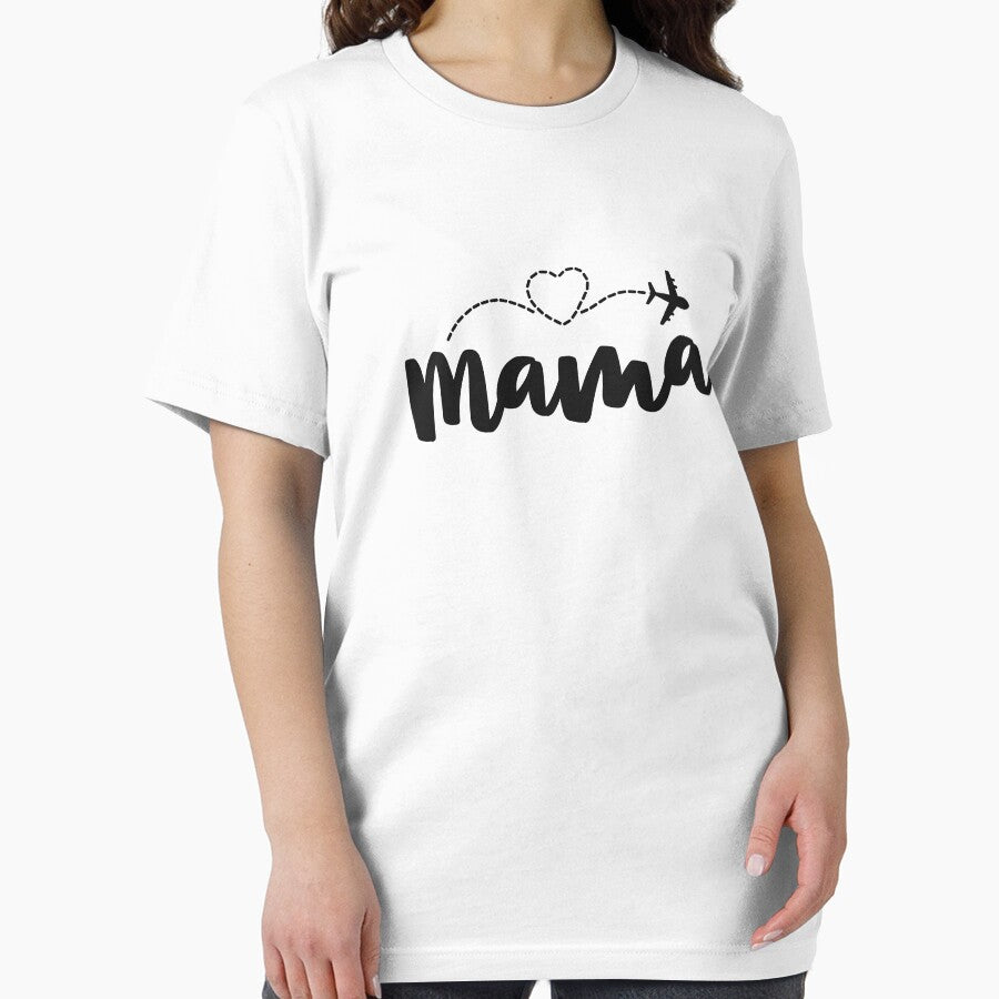 Mama Flight Attendant Shirts For Women Mom Mothers Day by 14thFloor