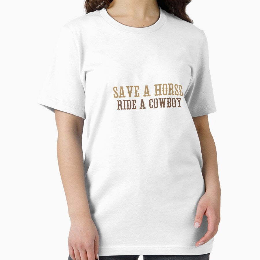 Save a horse, ride a cowboy by mbstickerco20