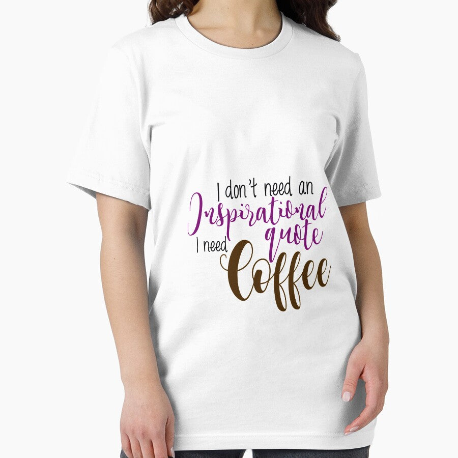I don't need an inspirational quote I need coffee by tiazre