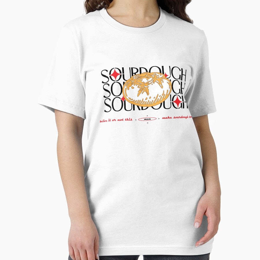 Funny Sourdough Shirt Baking Shirt for Women Sourdough University Tshirt by spesialartforu