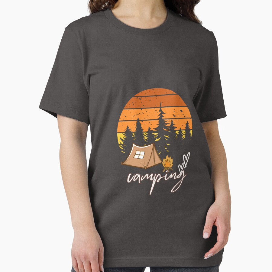 Camping T-shirt summer vibes by AikoArtes