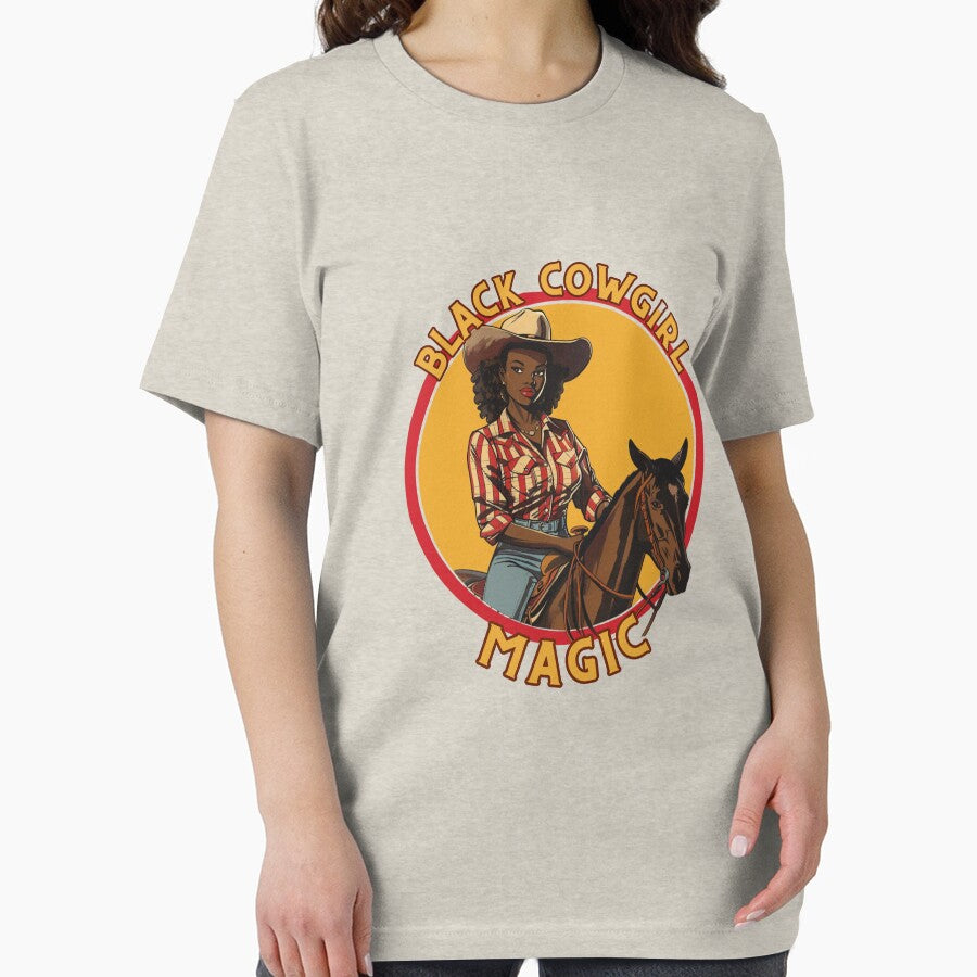 Black Cowgirl Magic (Yellow Stripe) by Seedcap7