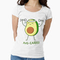 Avocado lifts dumbbells. Avo-cardio pun. by TashaVector