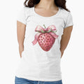 Vintage Coquette Aesthetic Strawberry by CozyLightsStore