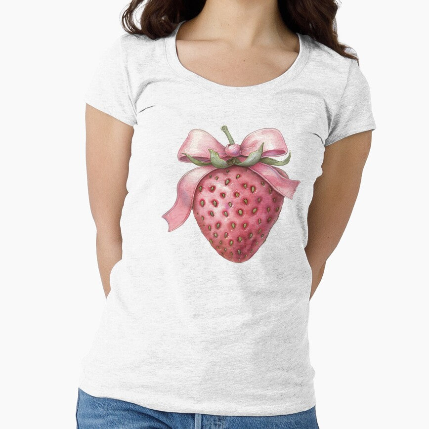 Vintage Coquette Aesthetic Strawberry by CozyLightsStore
