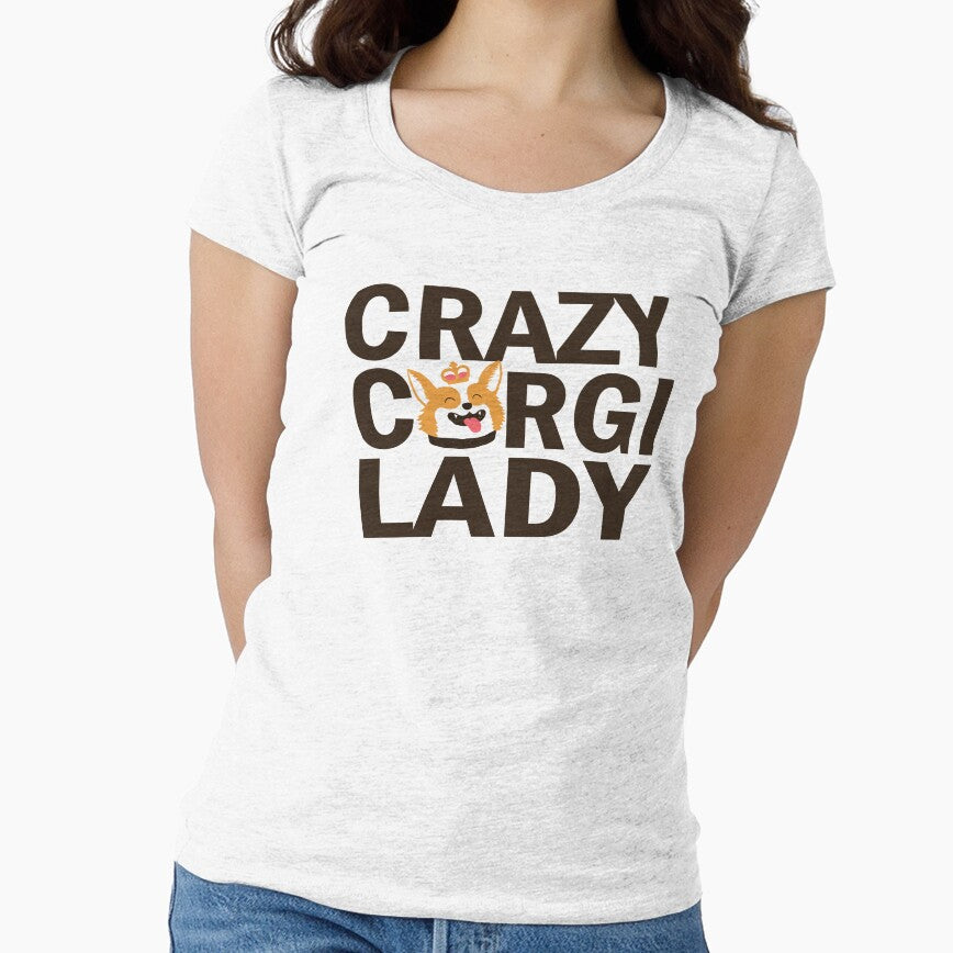 Crazy Corgi lady by DogGarden