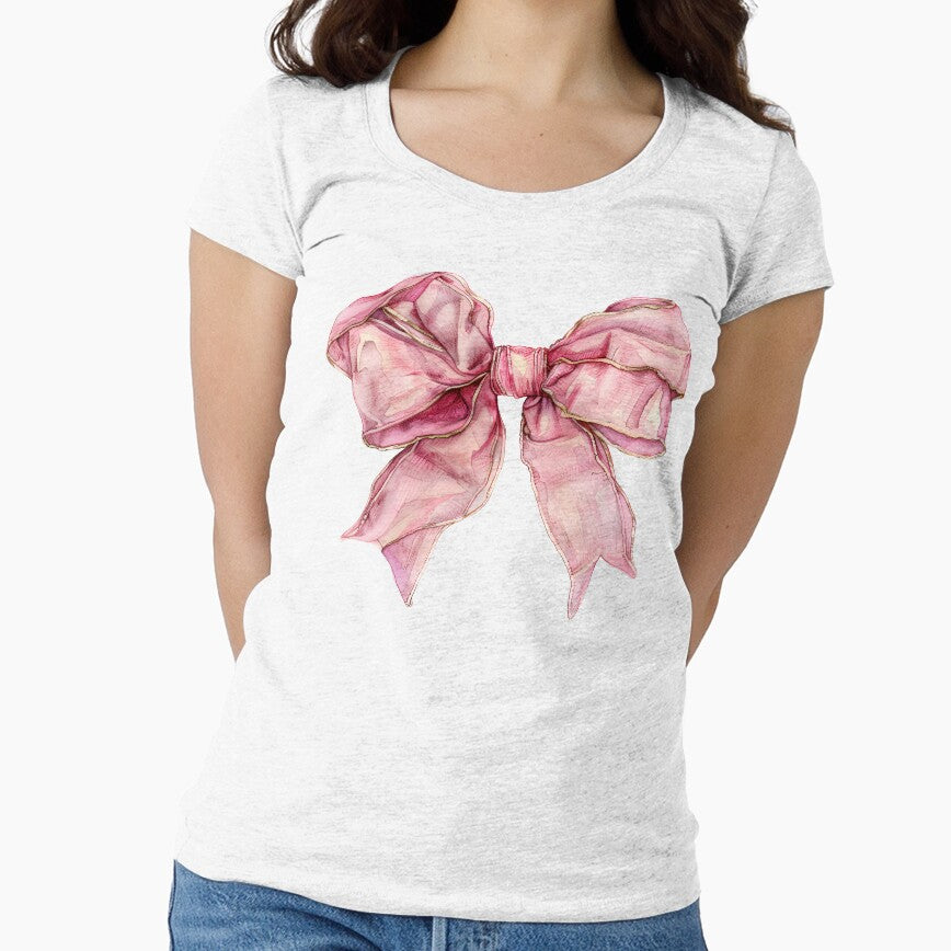 Coquette Bow Aesthetic Style, Decorative Pink Ribbon by CozyLightsStore