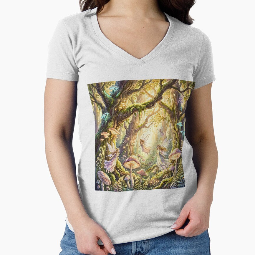 Magical Fairy Mushroom Forest Dreams by Storybook Botanica