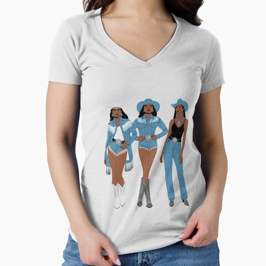 Black African American Cowgirl Western Country Texas Rodeo by TrinaEspinoza