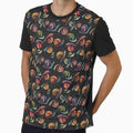 Vintage Snail Pattern (dark) by JawKneeArt