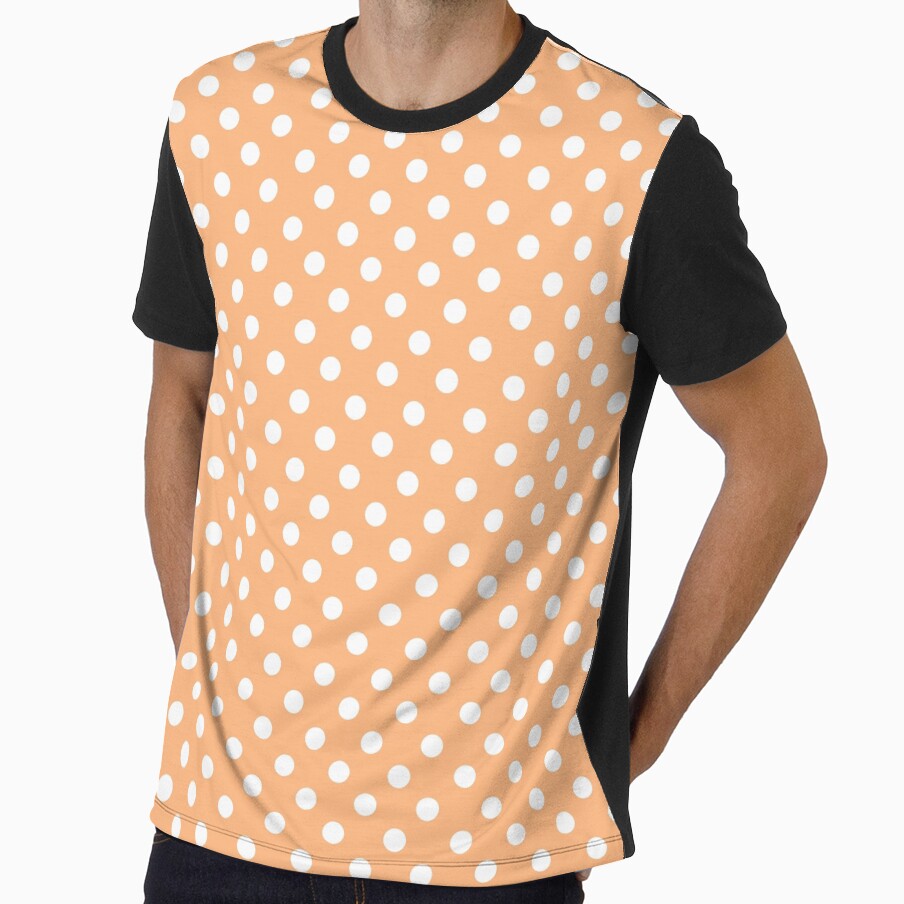 Orange Polka Dot by Alysha Newton