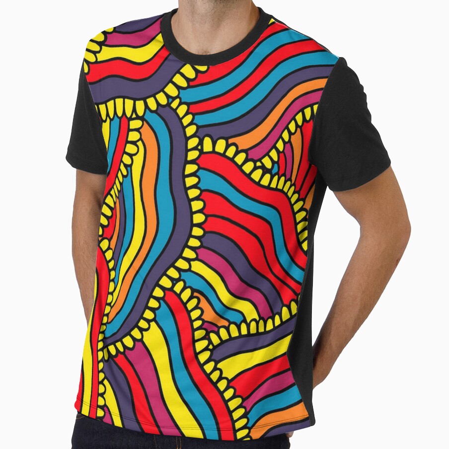 Psychedelic Rave Stripes by willybadu