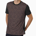 Whimsical Moon Moth Celestial Pattern Mocha Brown by Chiefiechanga