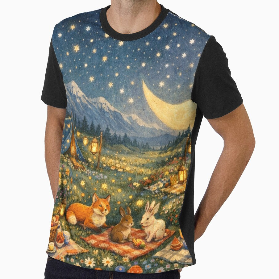 Moonlit Meadow Picnic by H A R L E I G H