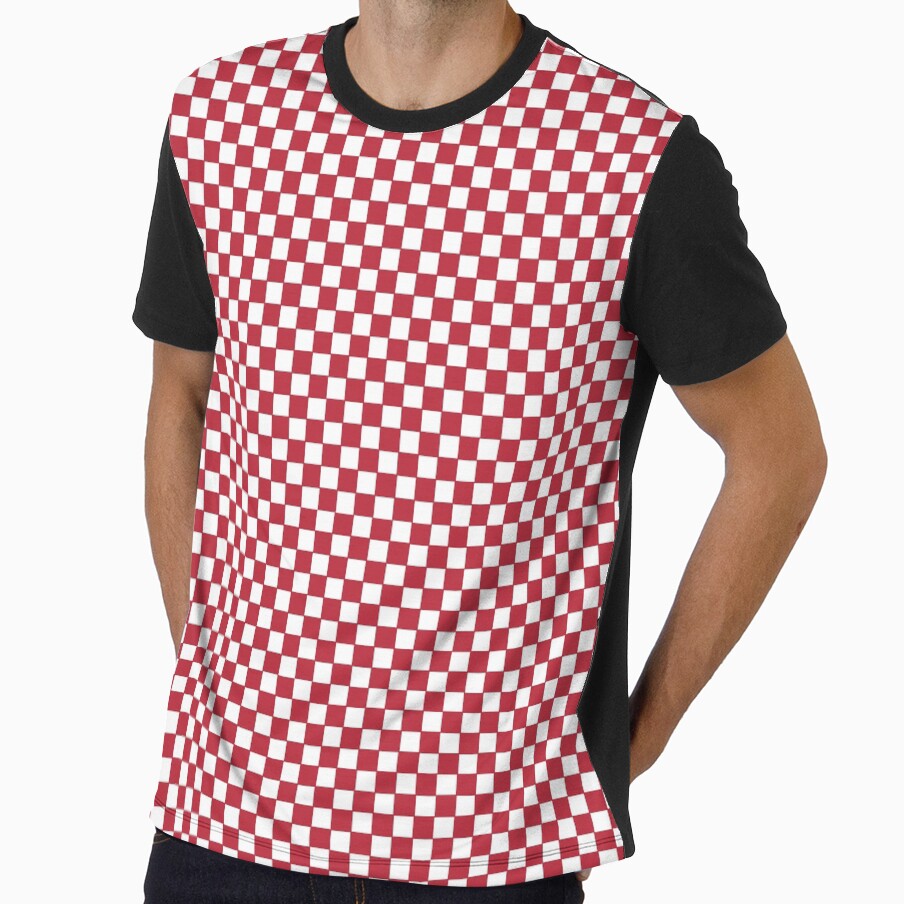 Cranberry Gingham by ltrlettering