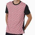 Cranberry Gingham by ltrlettering
