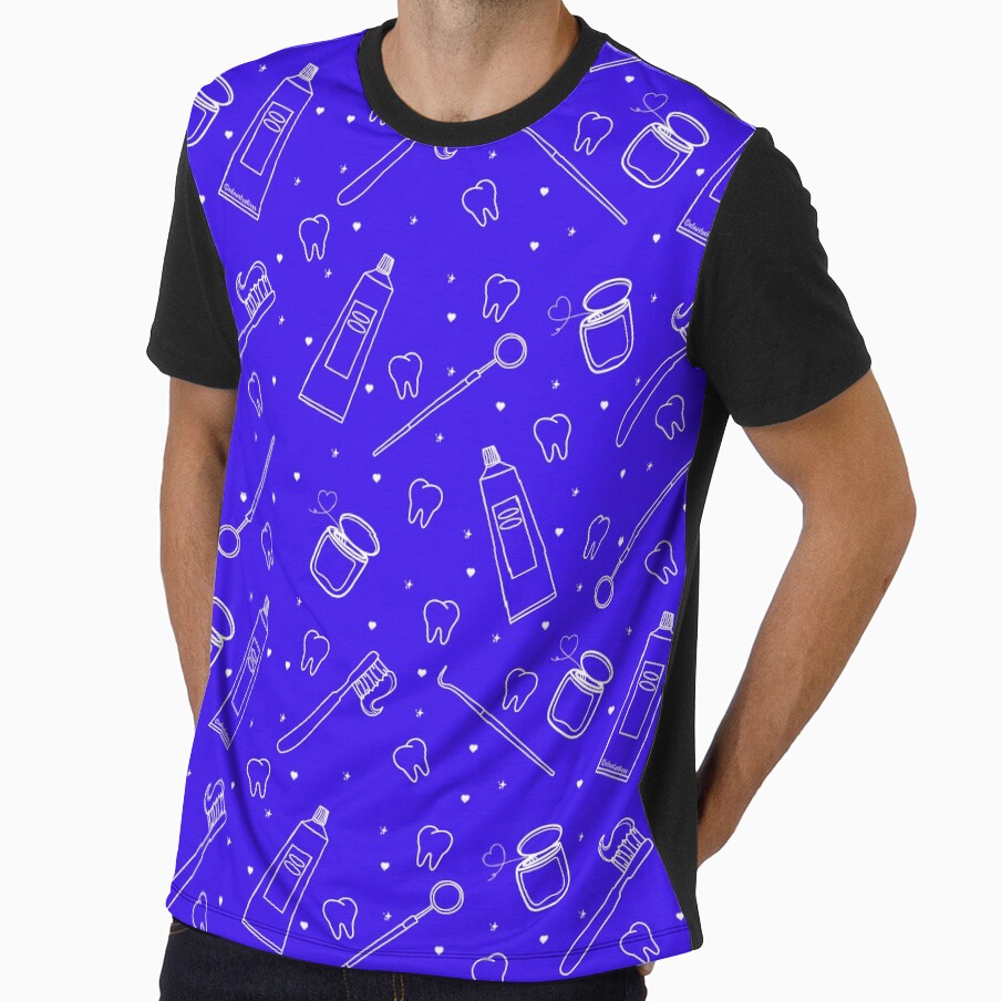 Dental Hygienist Seamless Pattern by Alawstrations