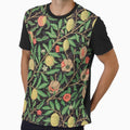Fruit pattern, lemon pattern, fruits and branches with flowers by LeAllureVintage