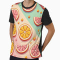Retro Lemon Slice Pattern by Porosenok