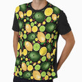 Fresh Limes and Lemons Pattern | Adorable Citrus Art | Summer Fruit Print by Marinicks