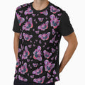 Glowing Moths - Fuchsia Version by Negin Mf Designs