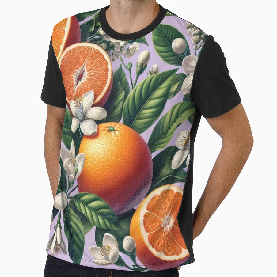 Vintage Juicy Orange Pattern by Porosenok