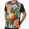 Vintage Juicy Orange Pattern by Porosenok