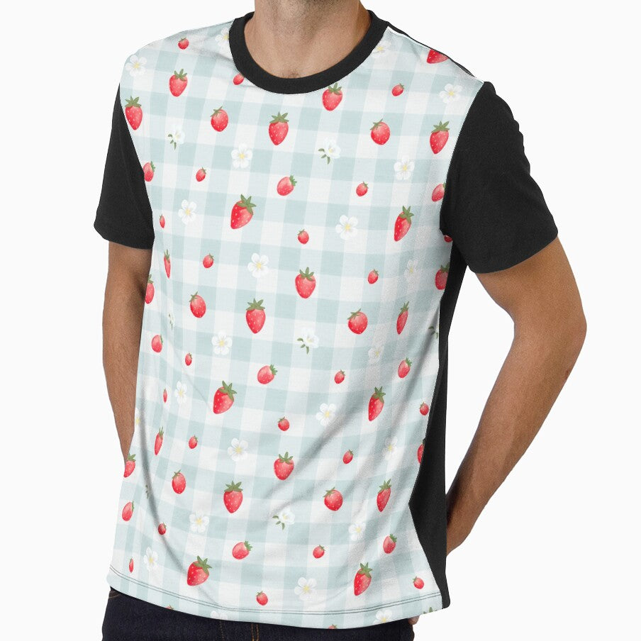 Strawberry Gingham by Caitie-M