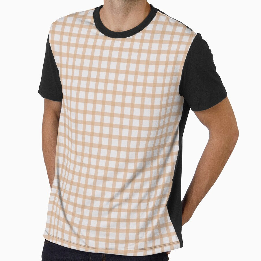 Gingham Chunky Stripe - Butterscotch by Cat Herold