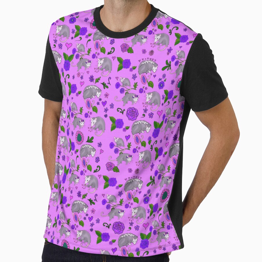 Trash Royalty Possums But Make It Trippy Pastel Goth This Time by JamieWetzel