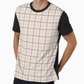 Gingham Thin Stripe - Butterscotch by Cat Herold