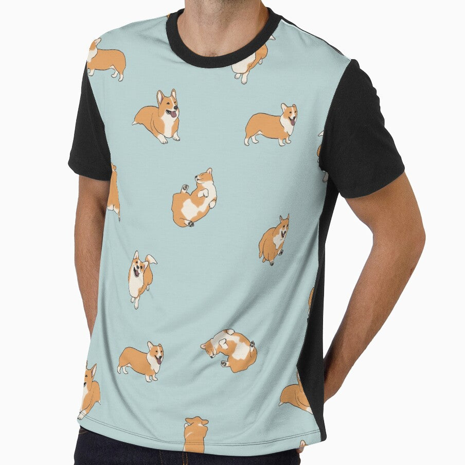 Corgi Print by ballantynero