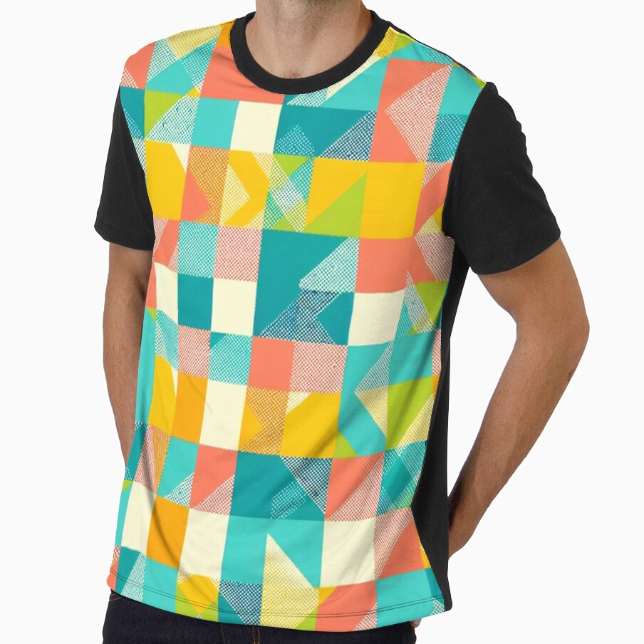 Summer Color Inspired Print Pattern by PinUpPizzazz