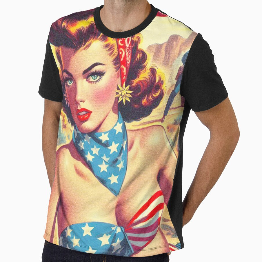 Retro Western Pulp Girl by PulpVintage