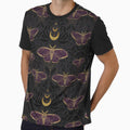 Whimsigoth Celestial Moth Moon Pattern by Little Wimbly