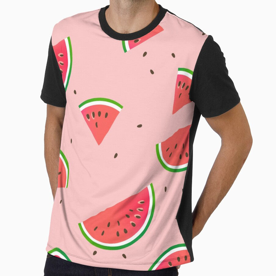Watermelon Aesthetic Pattern – Cute Summer Fruit Design by TropicalTrails