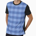 Classic Light Blue Gingham Pattern by sharamvatani