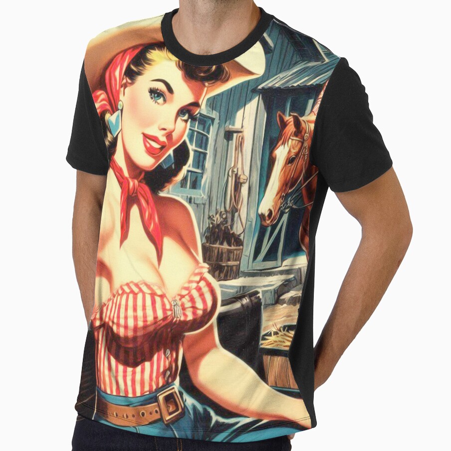 Retro Country Pin Up by PulpVintage
