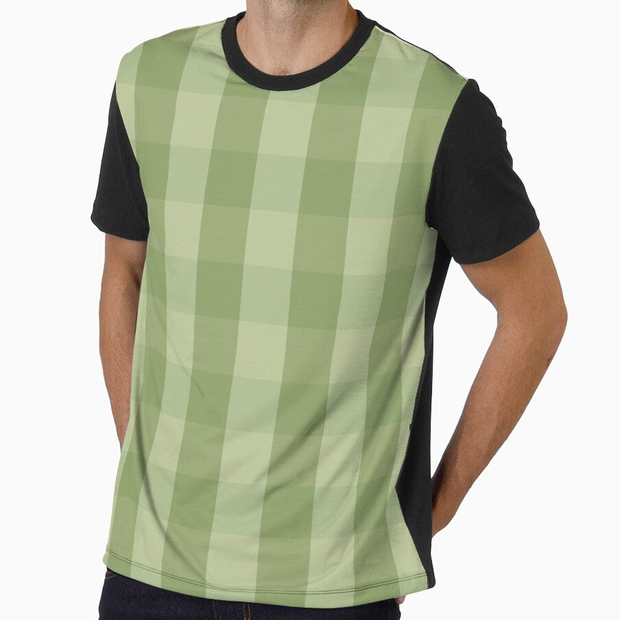 Classic Green Gingham Pattern by sharamvatani