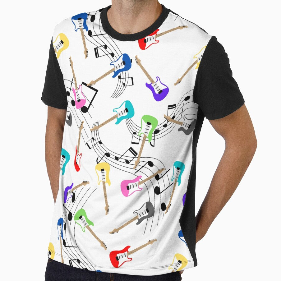 Guitar Color Graphic by Mean-Musician